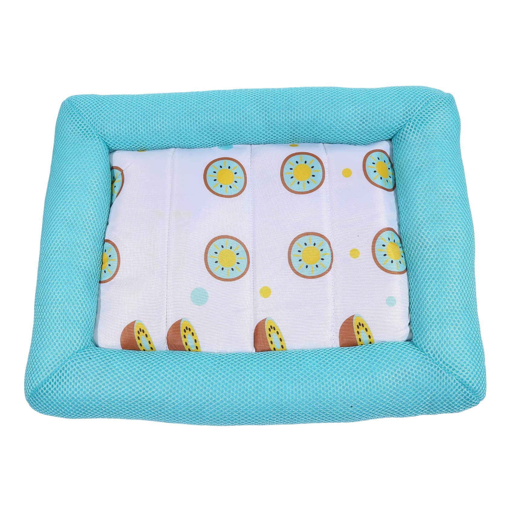 Breathable Pet Cooling Bed for Dogs & Cats - Summer Cooling Pad, Comfortable Sleeping Mat for Pets (Kiwi Green, Small) - Perfect for Hot Weather & Indoor/Outdoor Use