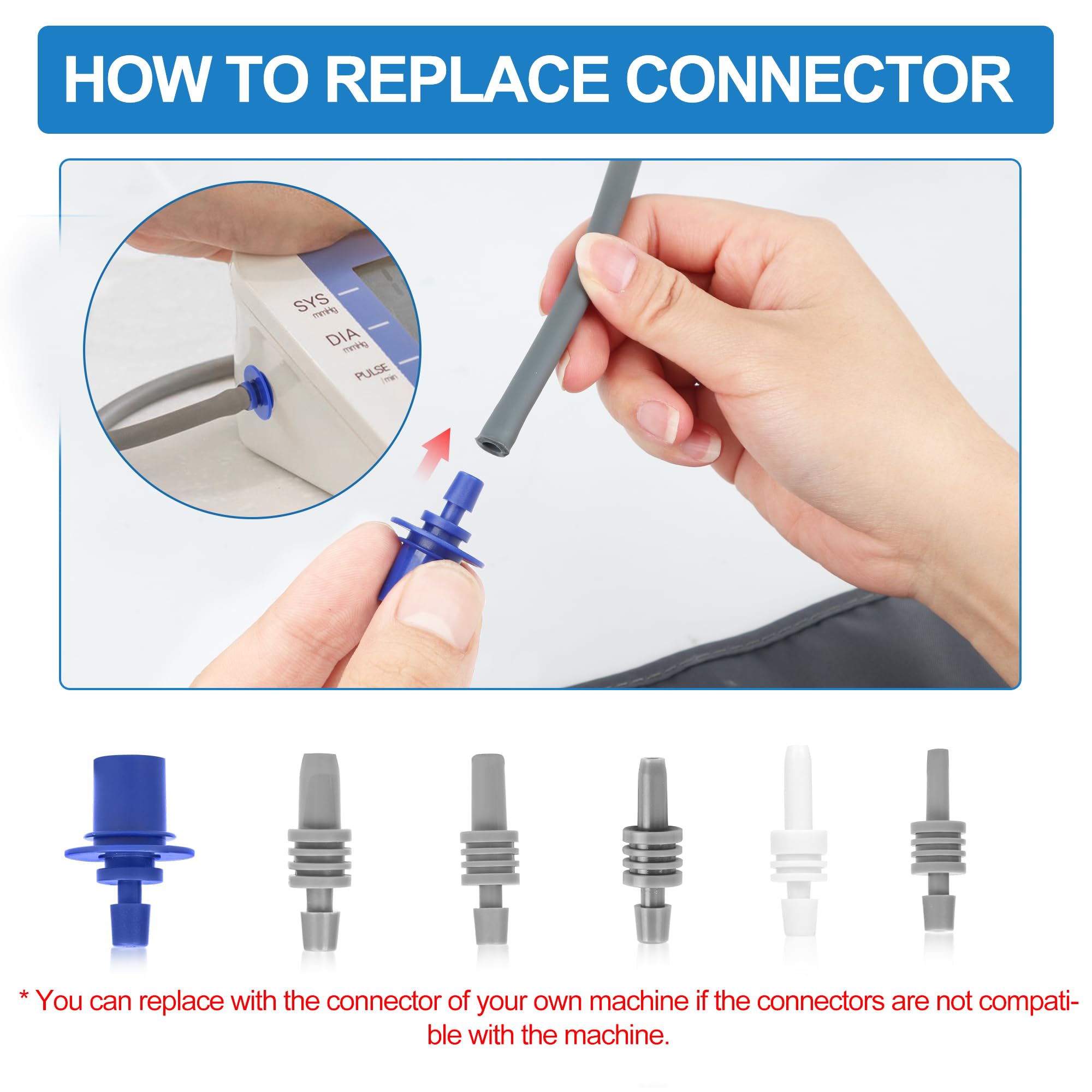 Small Blood Pressure Cuff Replacement for Thin Arms 5.9