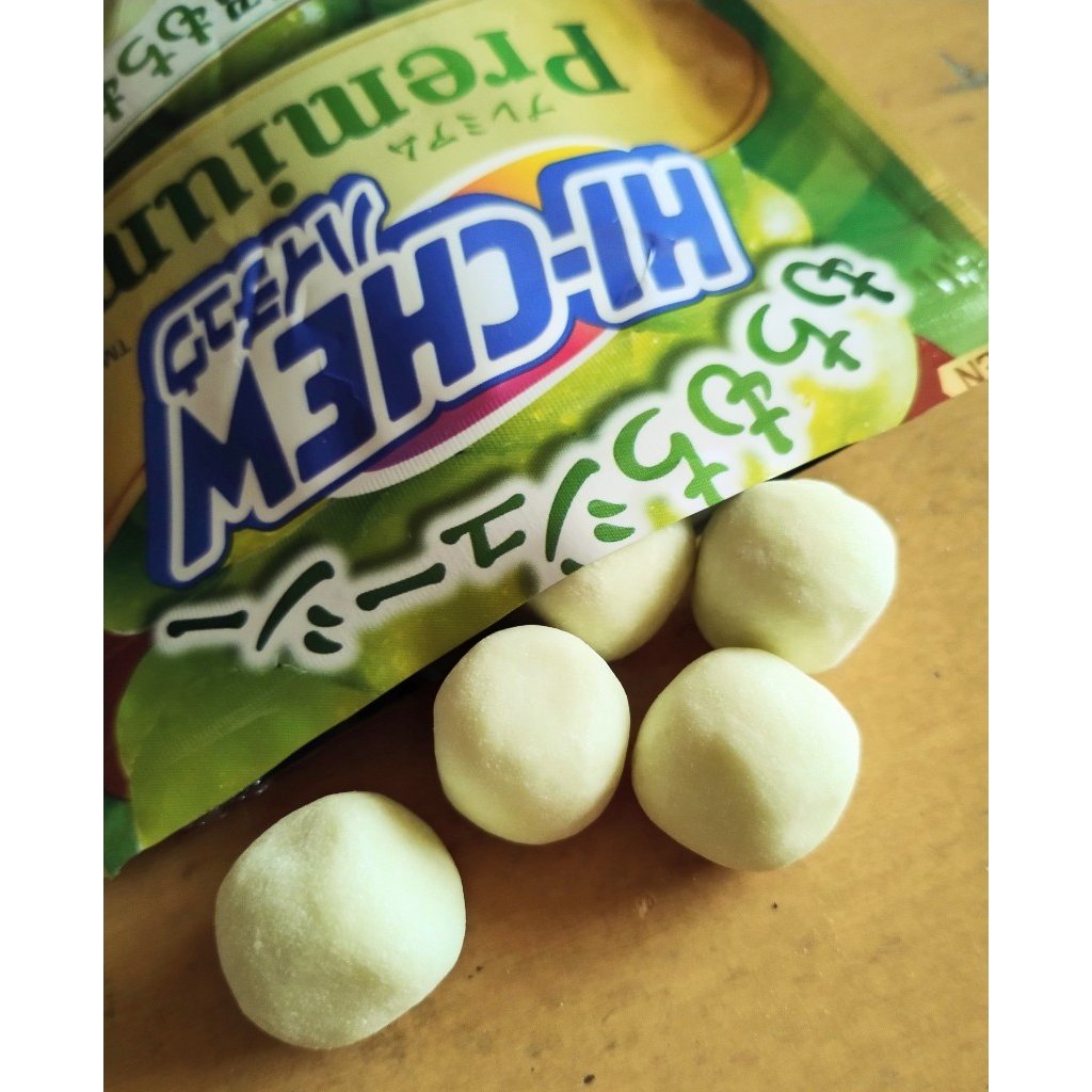 Premium Morinaga Hi-Chew Soft Chewy Candy - Shine Muscat Flavor 35g | Delicious Japanese Snack for Office, Travel & Party Treats