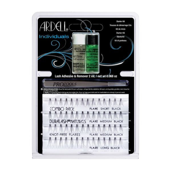 Ardell Duralash Individual Lashes Starter Kit - Natural Looking False Eyelashes for Everyday Wear & Special Occasions