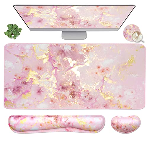Pink Gold Marble-2
