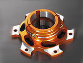 High-Quality 50mm Gold Brake Rotor Carrier - Perfect for Motorcycle, ATV, and Off-Road Vehicle Upgrades