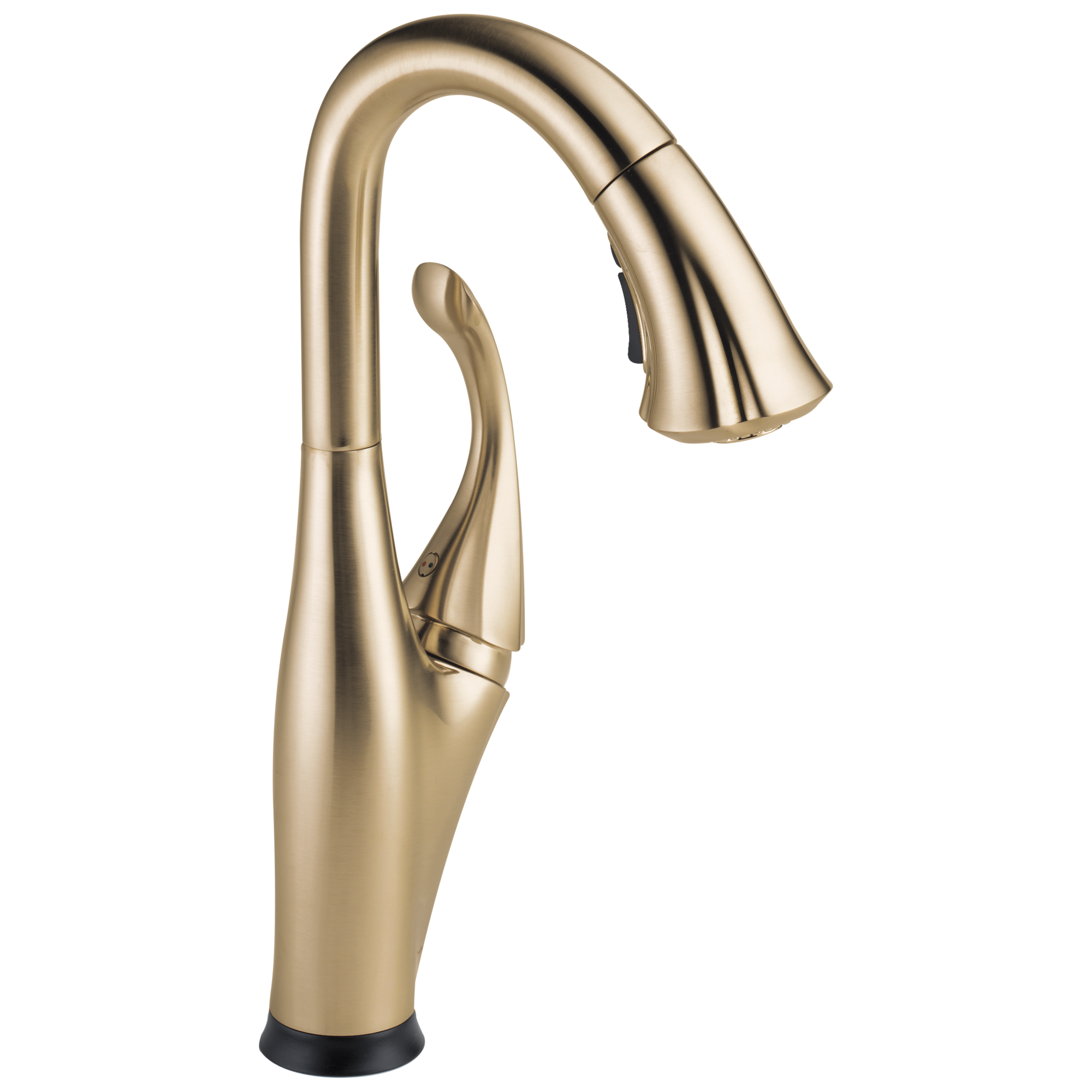 Delta Addison Touch Bar Faucet with Pull-Down Sprayer - Champagne Bronze Finish (Model 9992T CZ DST) - Perfect for Modern Kitchens and Bathroom Renovations