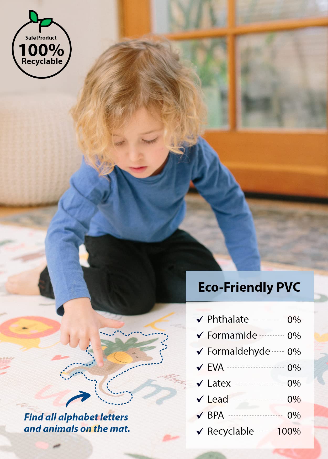 Premium Baby Play Mat - Large 82