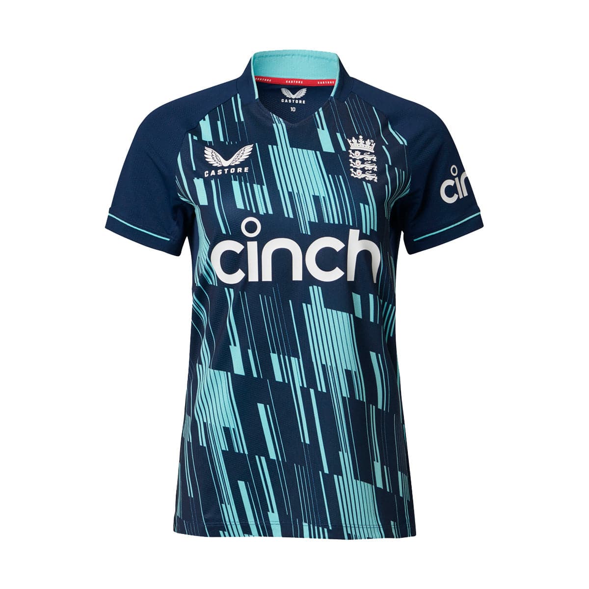 ECB ODI Replica Women's Short Sleeve T-Shirt - Comfortable Casual Top for Summer, Gym, and Everyday Wear