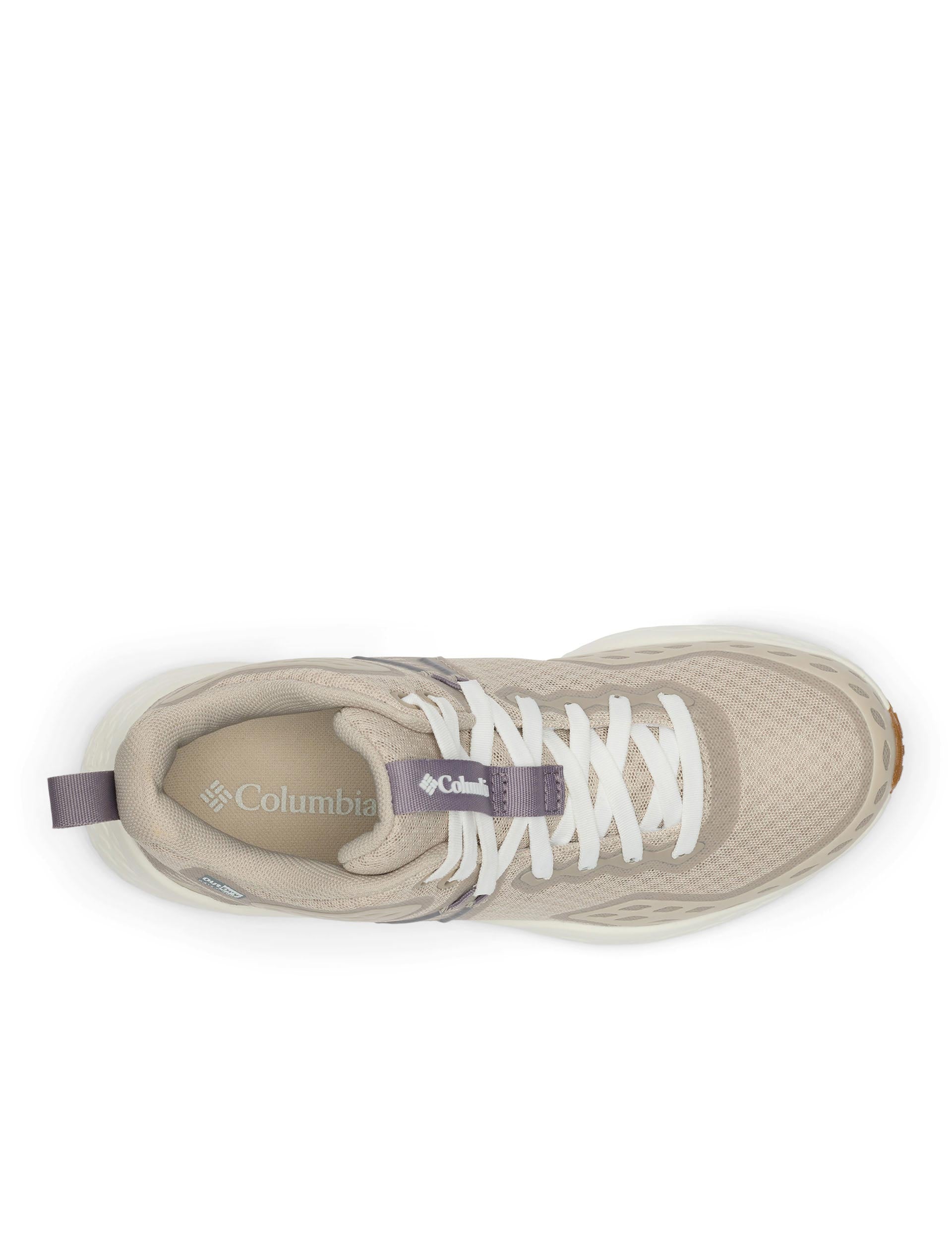 **Konos TRS OutDry Mid Hiking Shoes for Men & Women - Waterproof, Lightweight, Comfortable - Soft Taupe/Granite Purple - Ideal for Trail Running, Backpacking & Outdoor Adventures**
