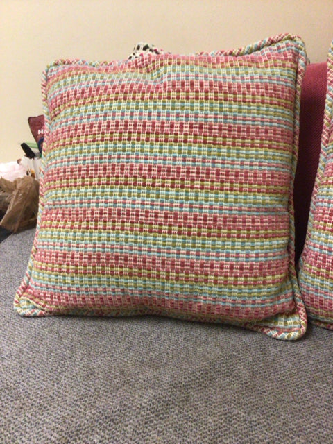 Multi-Color Decorative Fabric Throw Pillows - Soft & Stylish Home Decor for Sofa, Bed, Couch - Perfect for Living Room, Bedroom, Nursery