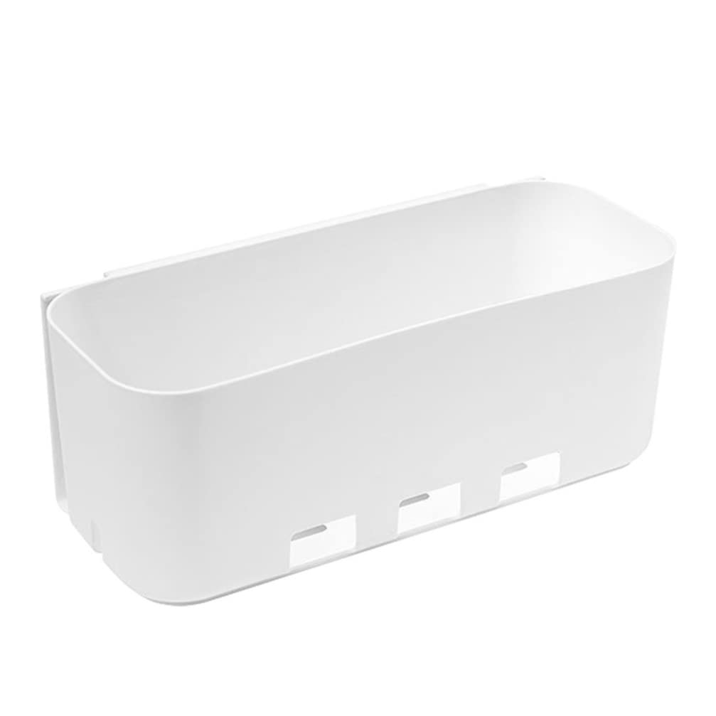 Cabilock 1 Set Rustic White Under Sink Organizer - Sliding Shelf Bathroom Storage Containers, Floating Shelves & Cabinet Corner Drawer for Kitchen, Bathroom Organization (PP Material) - Perfect for Small Space Storage and Home Decor