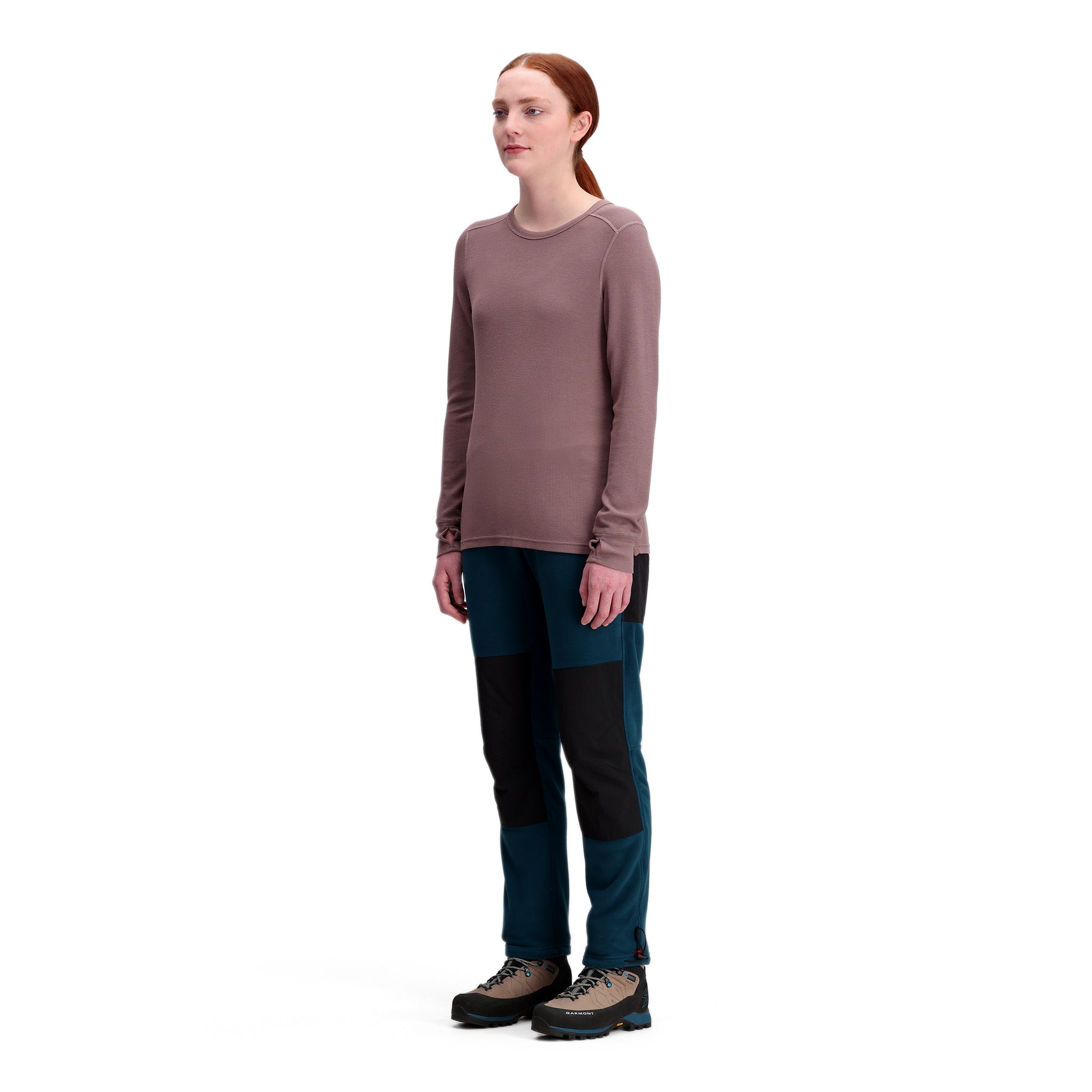 Global Waffle Crew Women's Sweater - Cozy Knit Pullover for Fall & Winter - Perfect for Casual Outfits and Layering