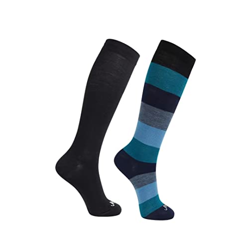 2 Pairs: 1 Black+ 1 Ocean Blue