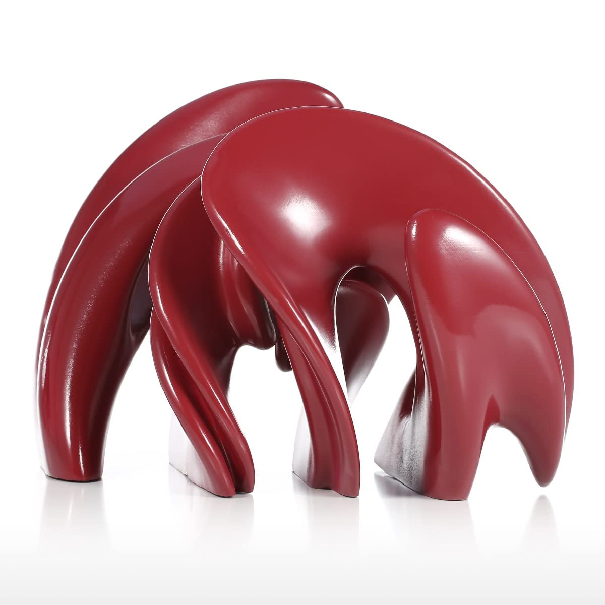 LILOVE Abstract Resin Statue - Shuttle Time Tunnel Design for Indoor & Outdoor Home Decor | Perfect for Living Room, Garden, Office & Gift Giving