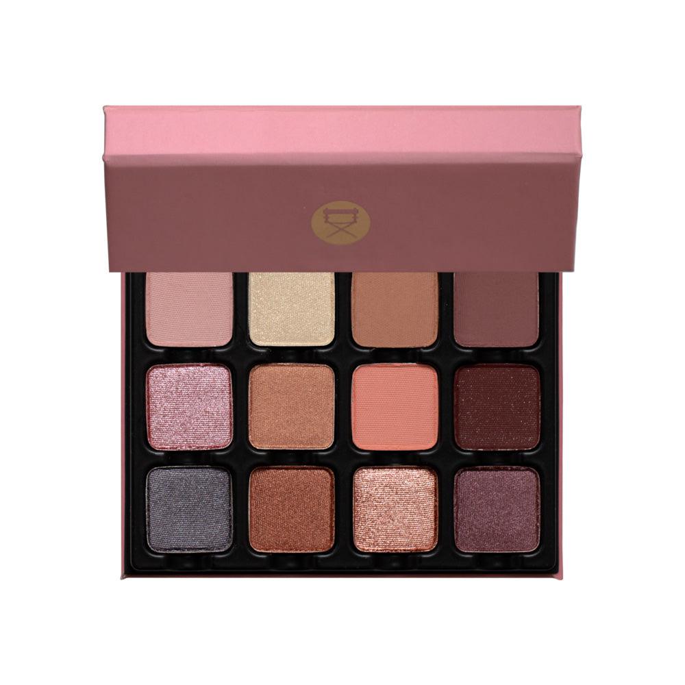 Viseart Paris EDIT Eyeshadow Palette - 12 Highly Pigmented Matte & Shimmer Shades, Vegan & Cruelty-Free | Perfect for Everyday Makeup, Professional Looks & Travel