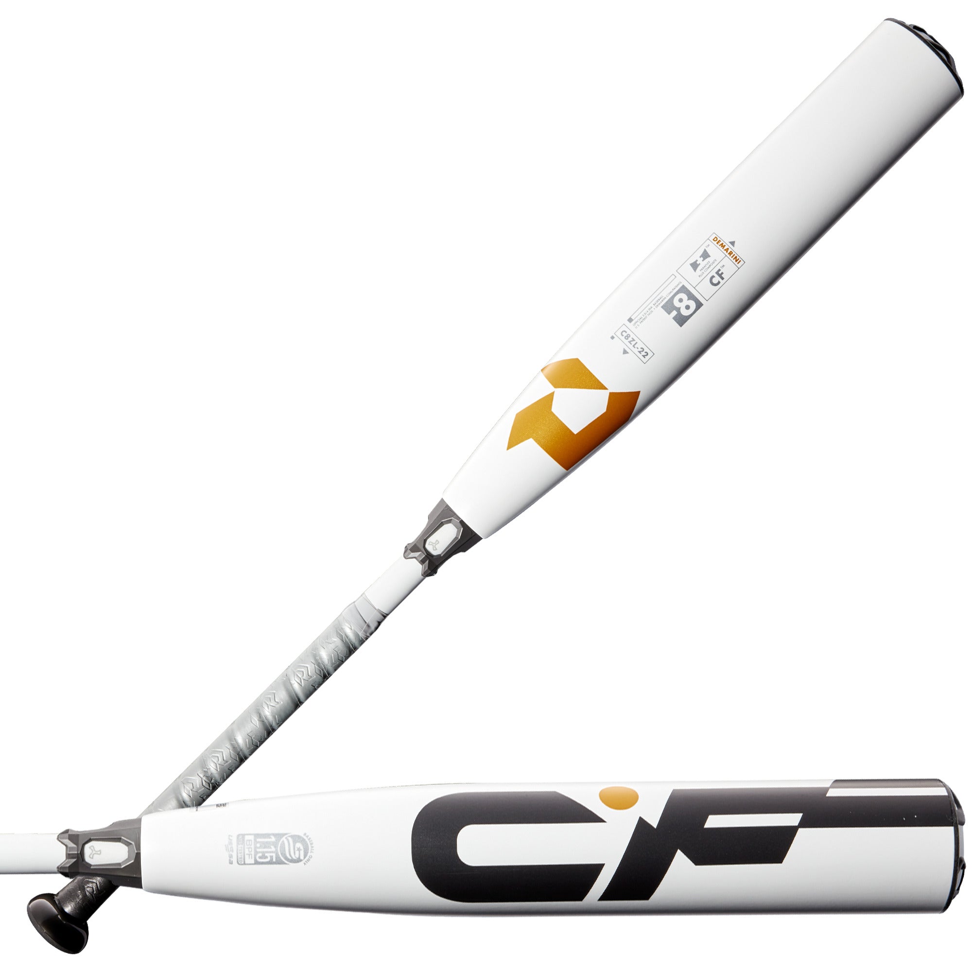 DeMarini CF 2 3/4 USSSA Baseball Bat -8 Drop Weight | High Performance Youth & Adult Baseball Bat for League Play, Training & Games