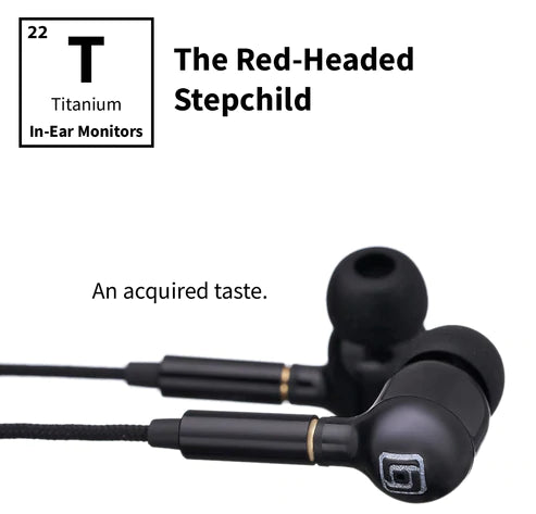 Periodic Audio Titanium In-Ear Monitors - High-Fidelity Sound for Audiophiles, Musicians & Travelers | Perfect for Studio Recording, Commuting & Workouts