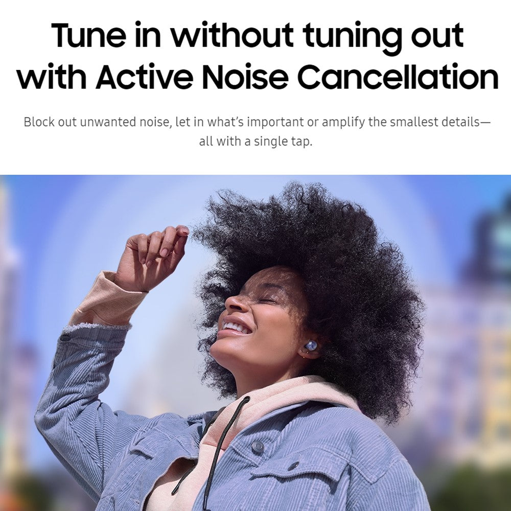 SAMSUNG Galaxy Buds Pro SM-R190 Wireless Bluetooth Earbuds with Active Noise Cancelling (ANC) for iOS & Android - Renewed Like New in Phantom Silver | Perfect for Workouts, Commuting & Travel