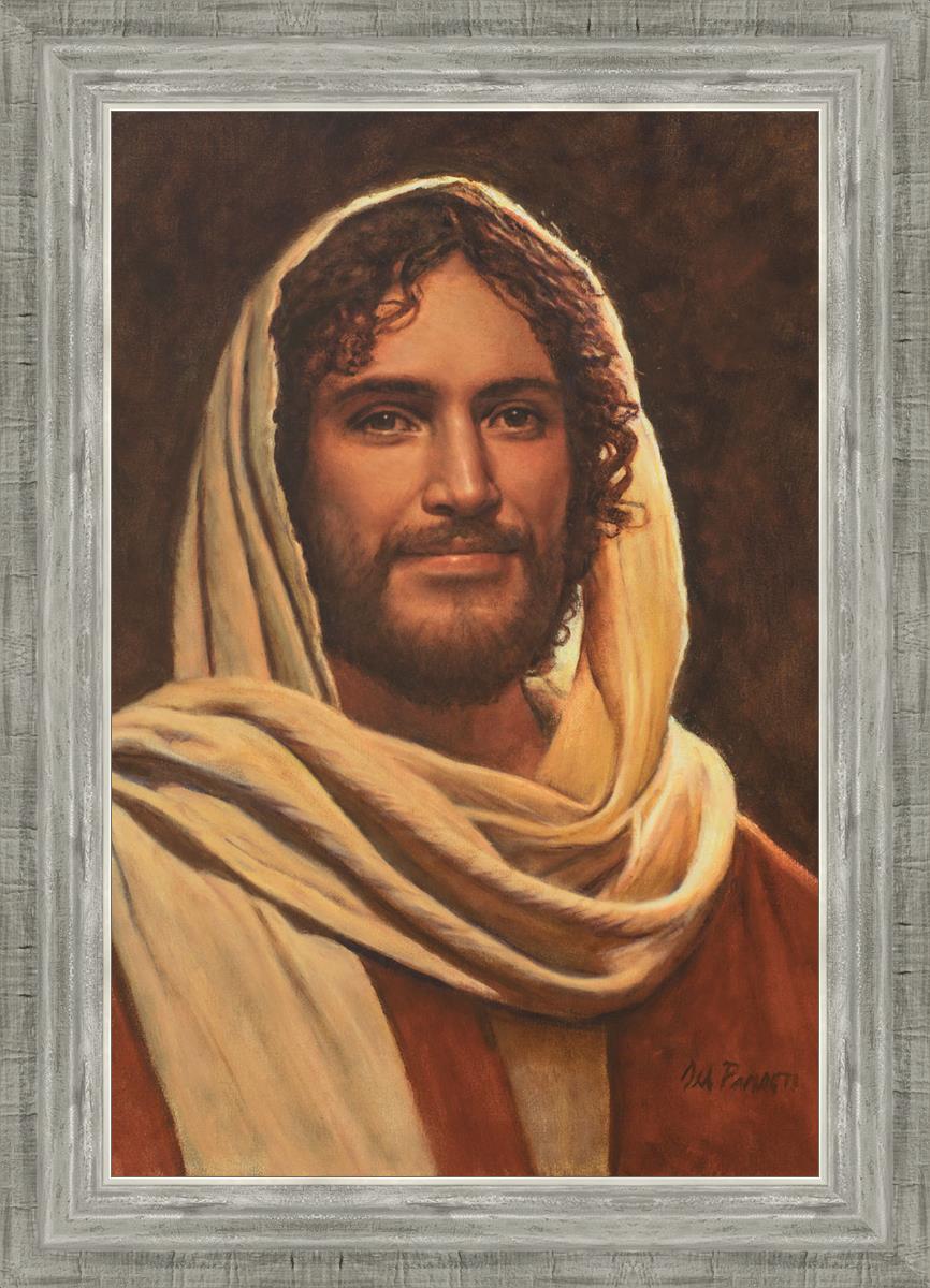 Emmanuel By Del Parson - Premium Religious Wall Art for Home & Church Decor - Perfect for Living Rooms, Bedrooms & Worship Spaces