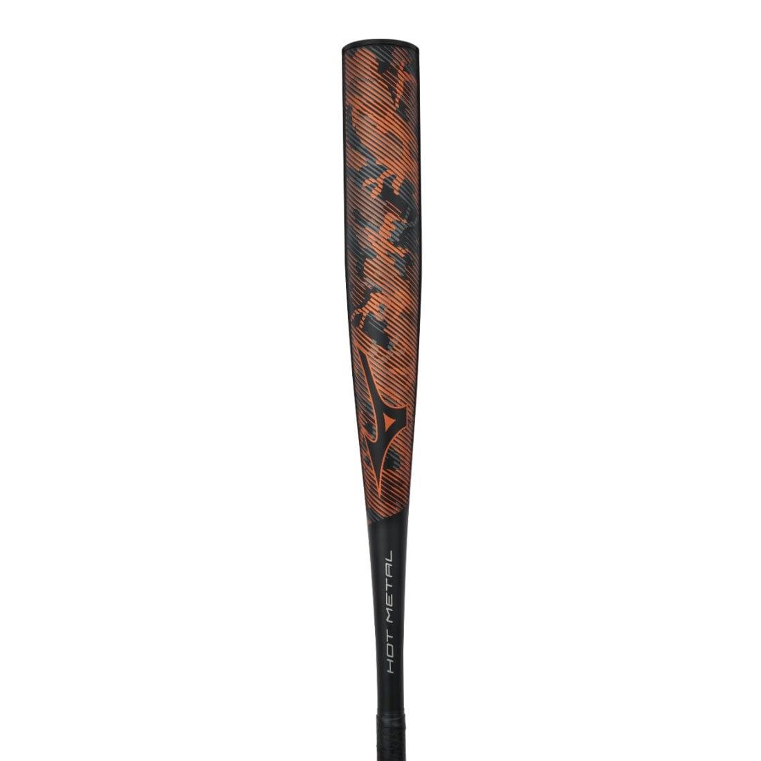 Mizuno HOT METAL B24 BBCOR Baseball Bat -33/30 (Model 340636) | High Performance Youth & Adult Baseball Equipment for Games & Training