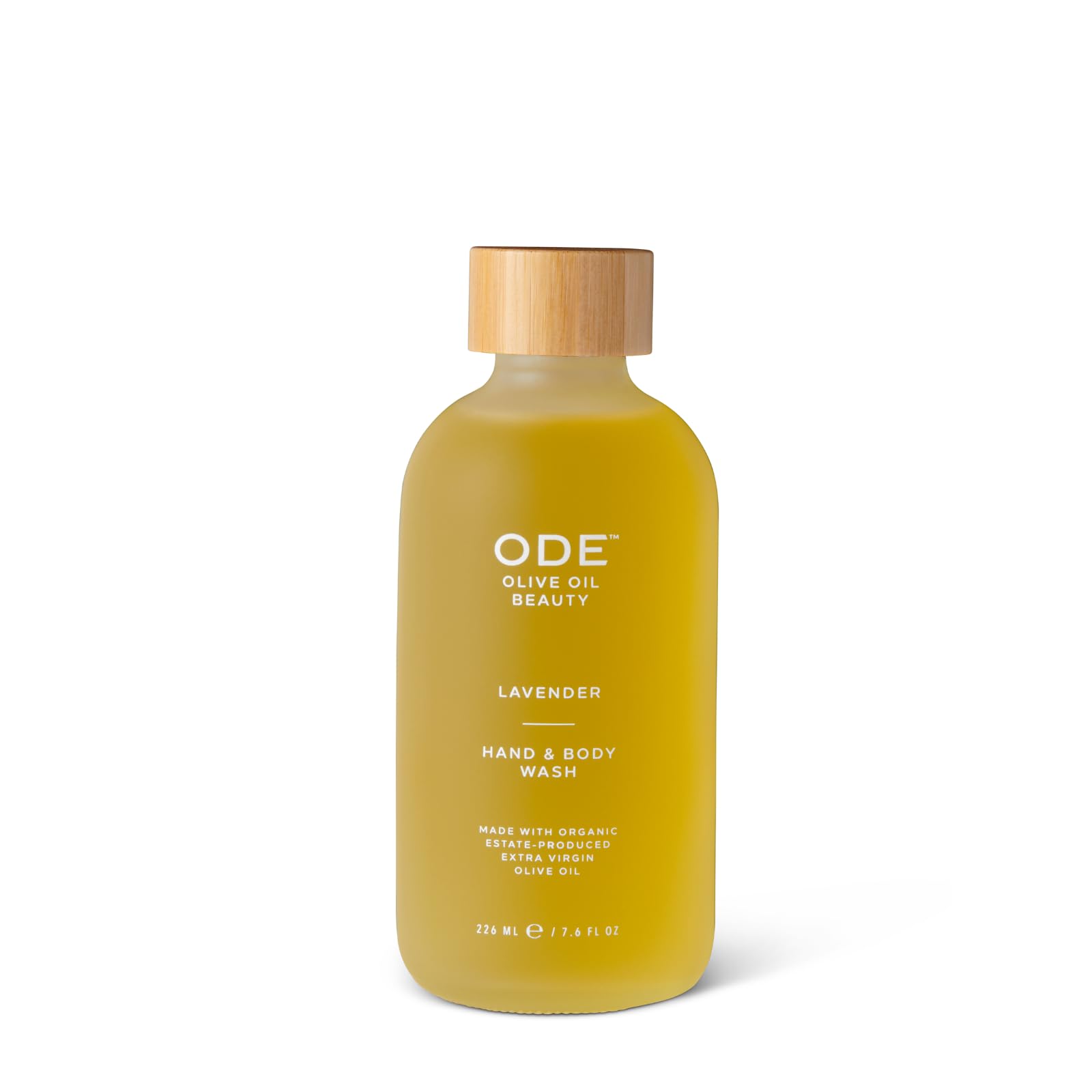 Organic Lavender Hand & Body Wash 2-Pack - California Made with EVOO for Spa & Home Use