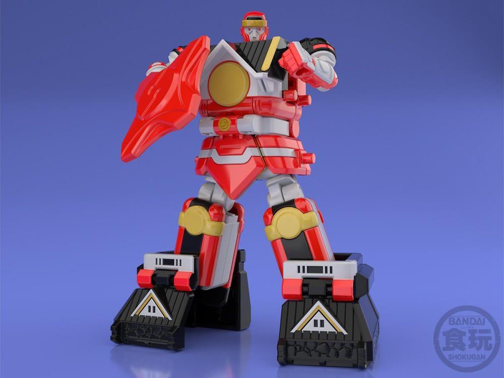 Bandai Shokugan Super MiniPla Power Rangers Shogun Megazord Model Kit - Buildable Collectible Action Figure for Kids & Adults - Perfect for Display, Play & Anime Fans Collection
