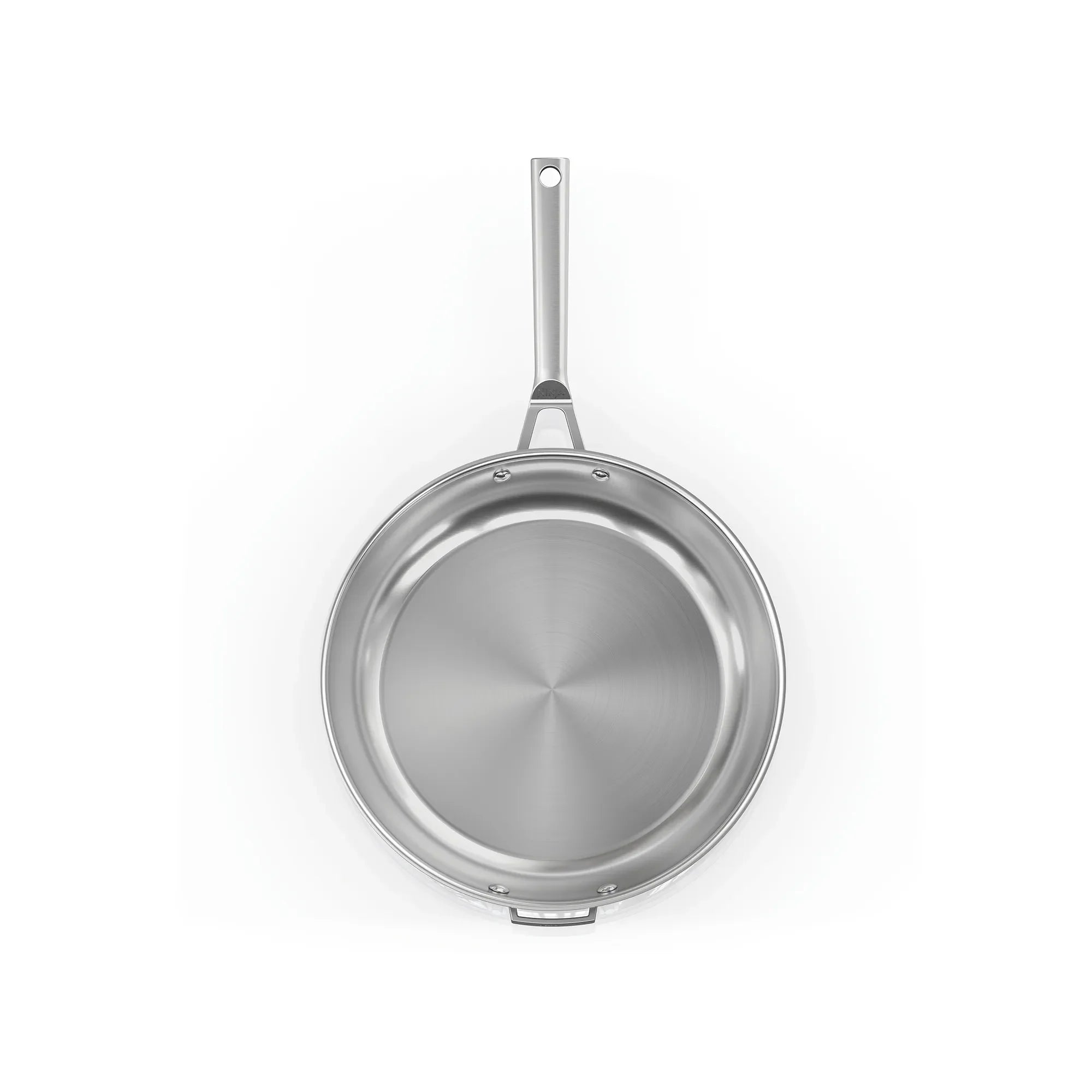 Ninja EverClad Commercial Grade Stainless Steel 30cm Fry Pan - Professional Nonstick Skillet for Searing, Sauteing & Frying - Perfect for Home Kitchen & Restaurant Use