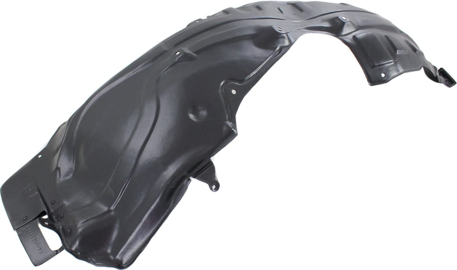 Evan Fischer Front Fender Liners Set of 2 - Driver & Passenger Side Compatible with 2010-2015 Mazda CX-9 | Durable Plastic Replacement Parts MA1249144 & MA1248144 | Perfect for Off-Road Protection & Weatherproofing