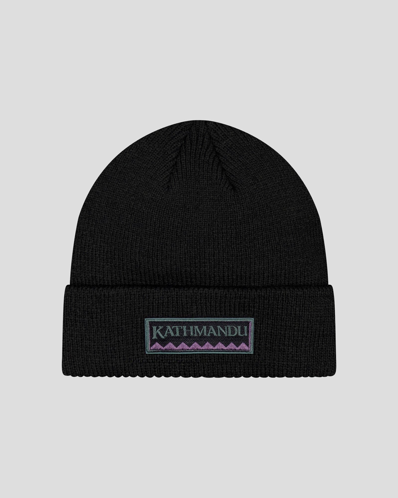 Heritage Fyfe Black Stingray Beanie Hat - Warm Winter Knit Cap for Men & Women - Perfect for Skiing, Snowboarding & Outdoor Activities