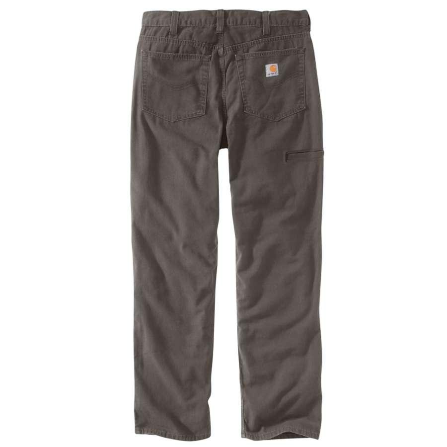 Durable Flex Rigby Double Front Work Pants for Men - Heavy Duty Shadow Workwear - Perfect for Construction, Carpentry & Outdoor Labor
