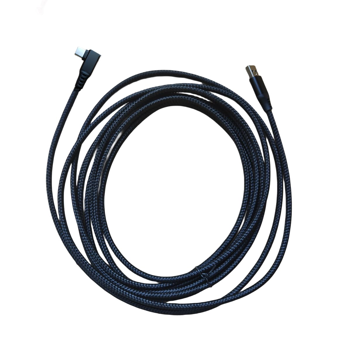Fast Charging 10ft USB to Type-C Cable for Meta Quest 2 | High-Speed Data Transfer Link Cable for VR Headset & Gaming PC | Durable Nylon Braided Cord for Home & Travel VR Gaming
