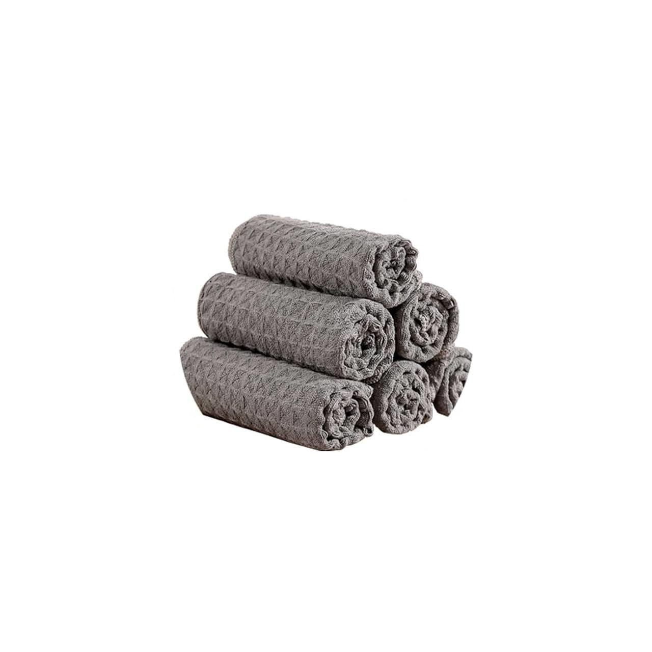 **Premium Absorbent Kitchen Cleaning Towels - 4 Pack Multicolor | Super Soft & Washable Dish Drying Cloths | Reusable for Home, Kitchen, Car & Windows | Ideal for Spills, Dishes & Household Cleaning**