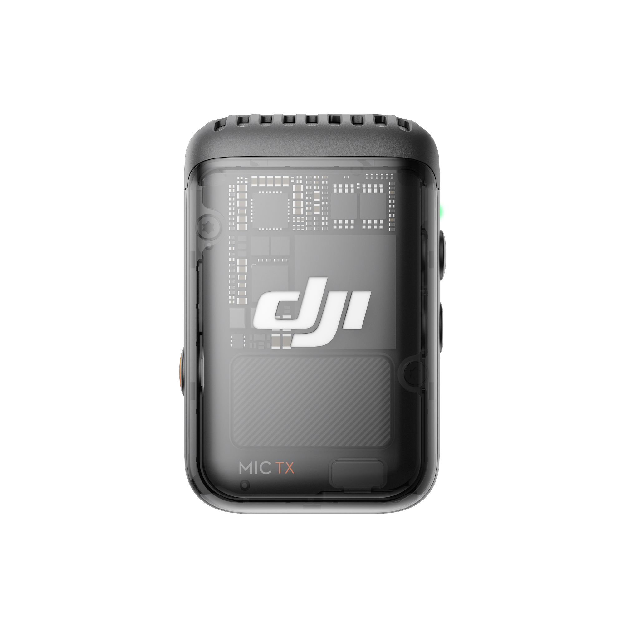 DJI Mic 2 Wireless Lavalier Microphone Transmitter - Shadow Black for Vlogging, Interviews & Content Creation