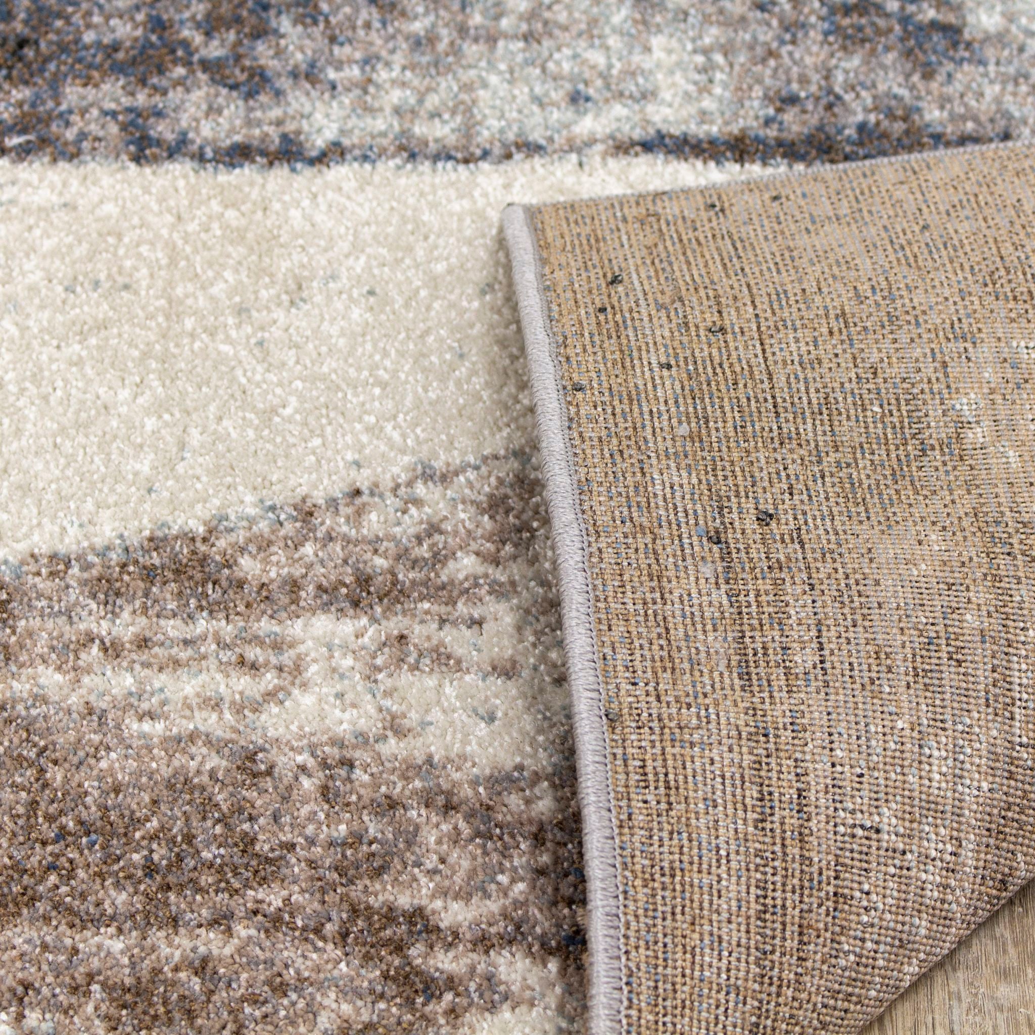 Stylish Breeze Area Rug 5' x 7' - Soft Modern Boho Rug for Living Room, Bedroom & Office - Non-Slip Comfortable Floor Mat - Perfect for Home Decor, Yoga & Meditation Space