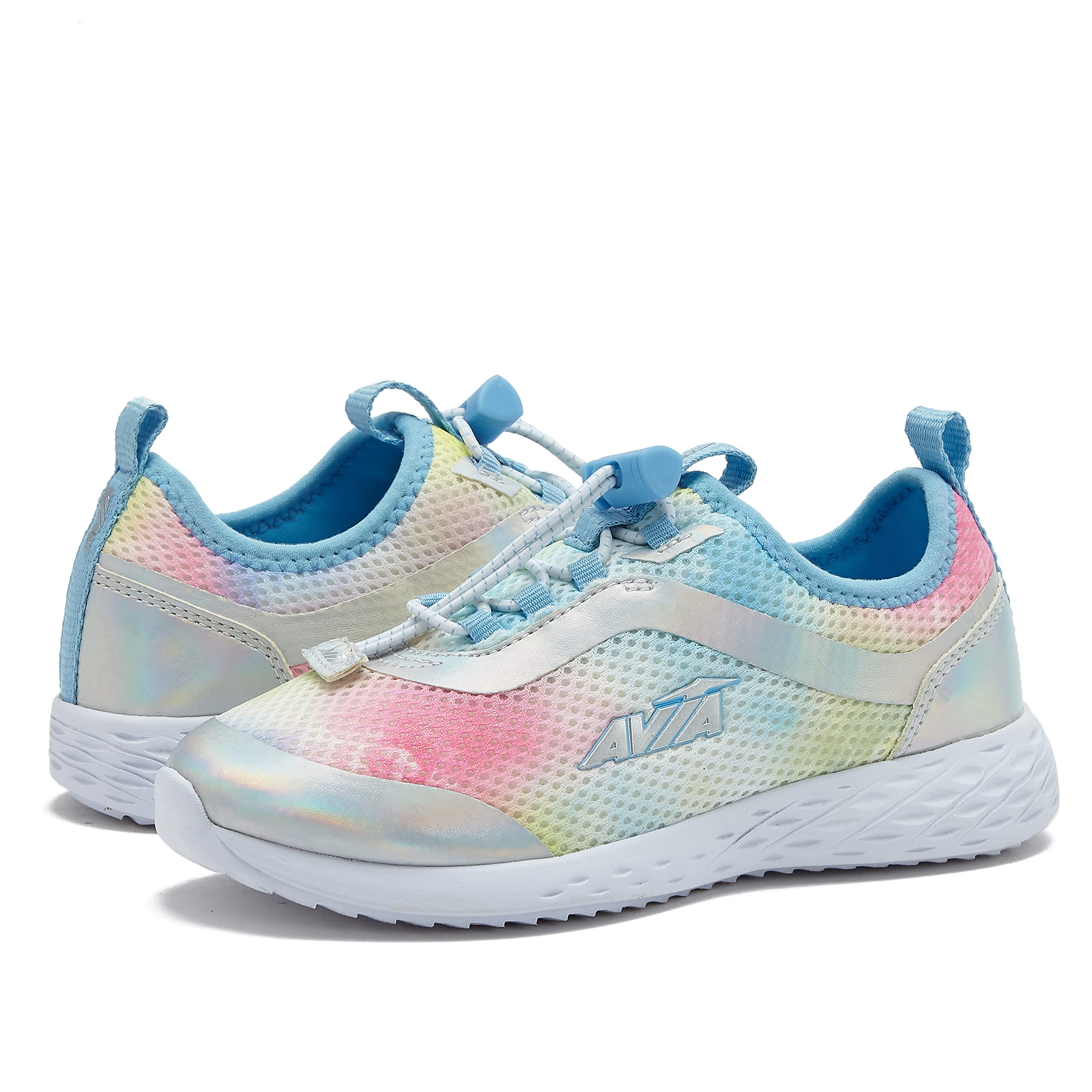 Avia Avi Spirit Slip-On Girls' Sneakers - Lightweight Tennis, Athletic & Running Shoes for Toddler, Little & Big Kids (Sizes 11-6) - Perfect for School, Play & Sports Activities