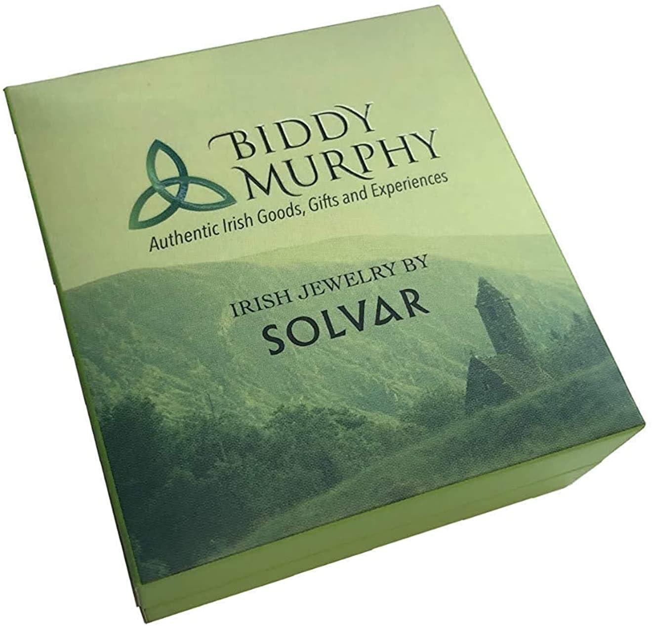 Biddy Murphy Irish Connemara Marble Sterling Silver Round Stud Earrings for Women | Handmade in Ireland | Traditional Celtic Knot Design | Perfect for St. Patrick's Day, Weddings & Special Occasions
