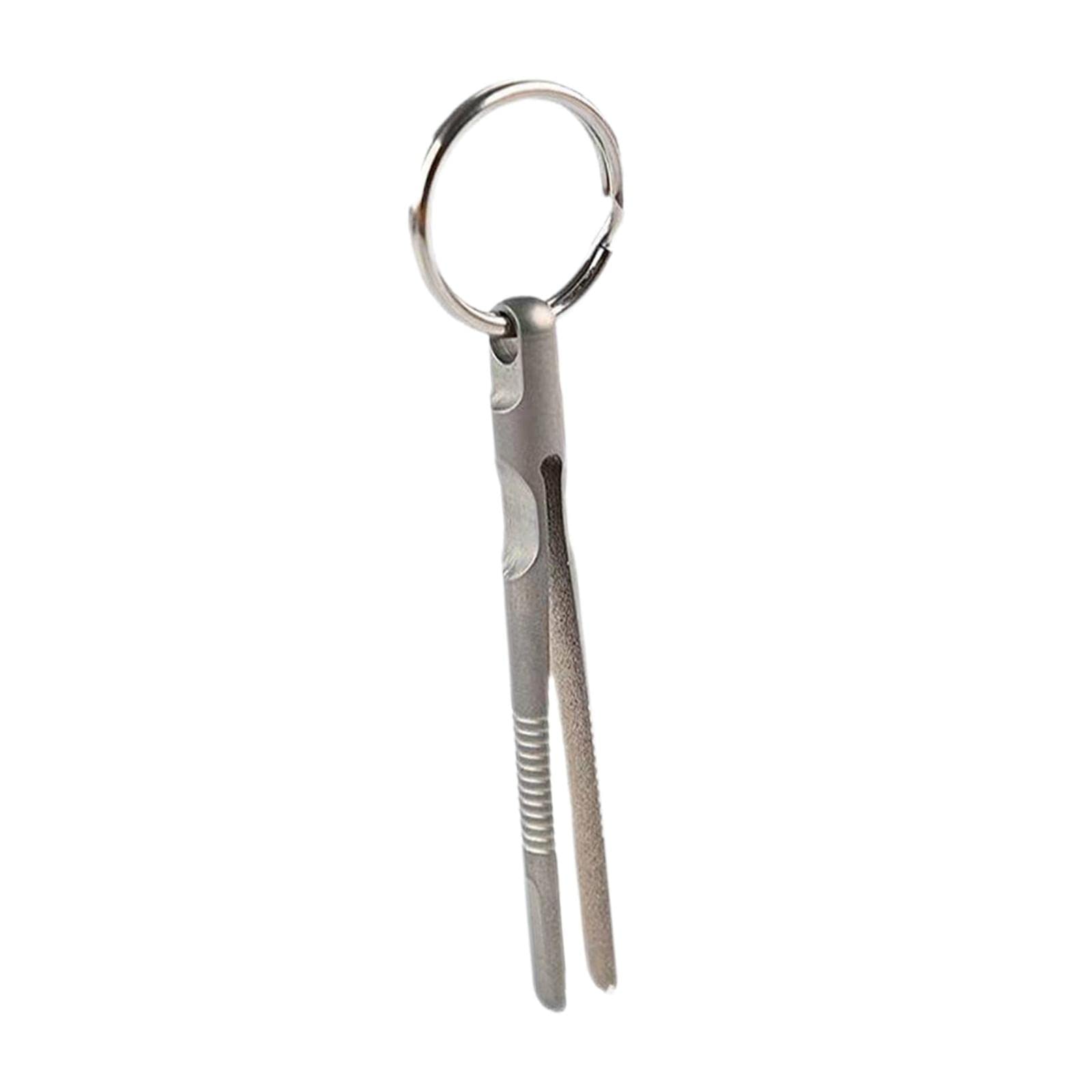 Premium Titanium Alloy Multi-Tool Clamp for Survival, Hiking & Outdoor Adventures - Perfect for Camping, Emergency Repairs & Wilderness Exploration