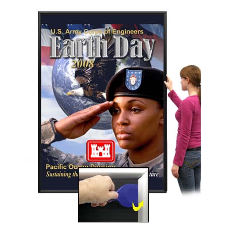 Extra Large 60x84 Poster Snap Frame - 1 3/4