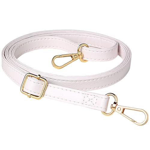 White - Gold Buckle