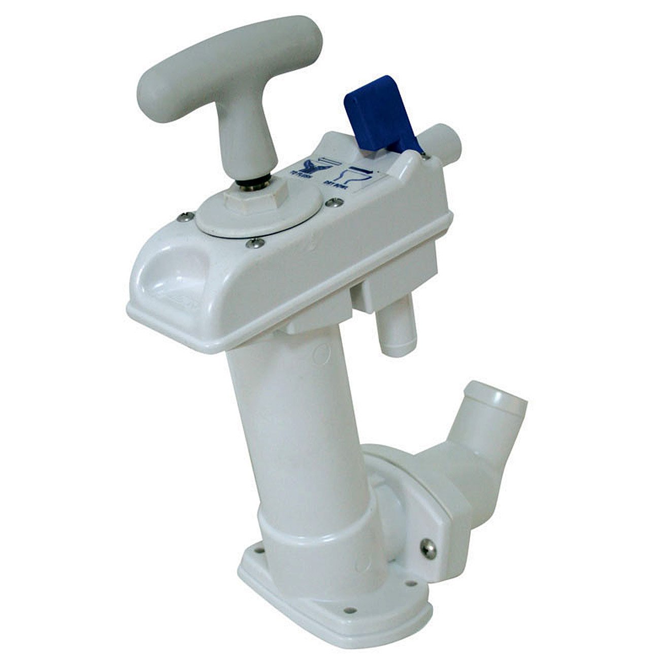 LT Manual Toilet Replacement Pump - Durable & Easy to Install for Home, RV, and Marine Use