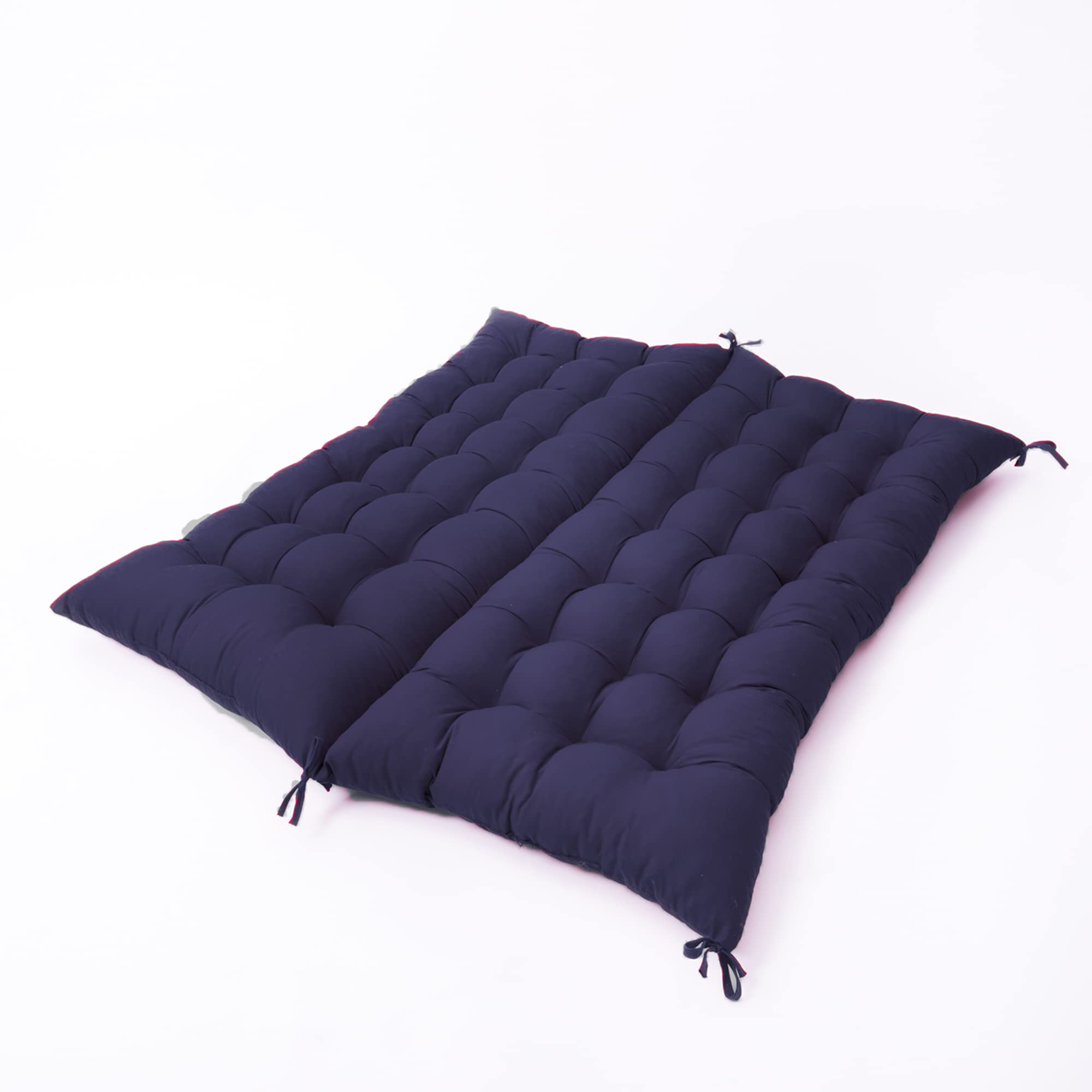 3 Inch Thick Outdoor Bench Cushion with Ties - 59x40 Inch Dark Grey Patio Swing Seat Pad with Backrest - Durable Replacement Cushions for 2-3 Seater Porch Swing & Outdoor Furniture - Perfect for Garden, Deck, and Backyard Relaxation