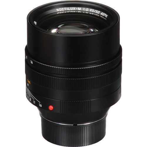 Leica Noctilux-M 50mm f/0.95 ASPH Lens for Leica M Mount - Black | Professional Fast Aperture Prime Lens for Low Light Photography, Portraits & Night Scenes