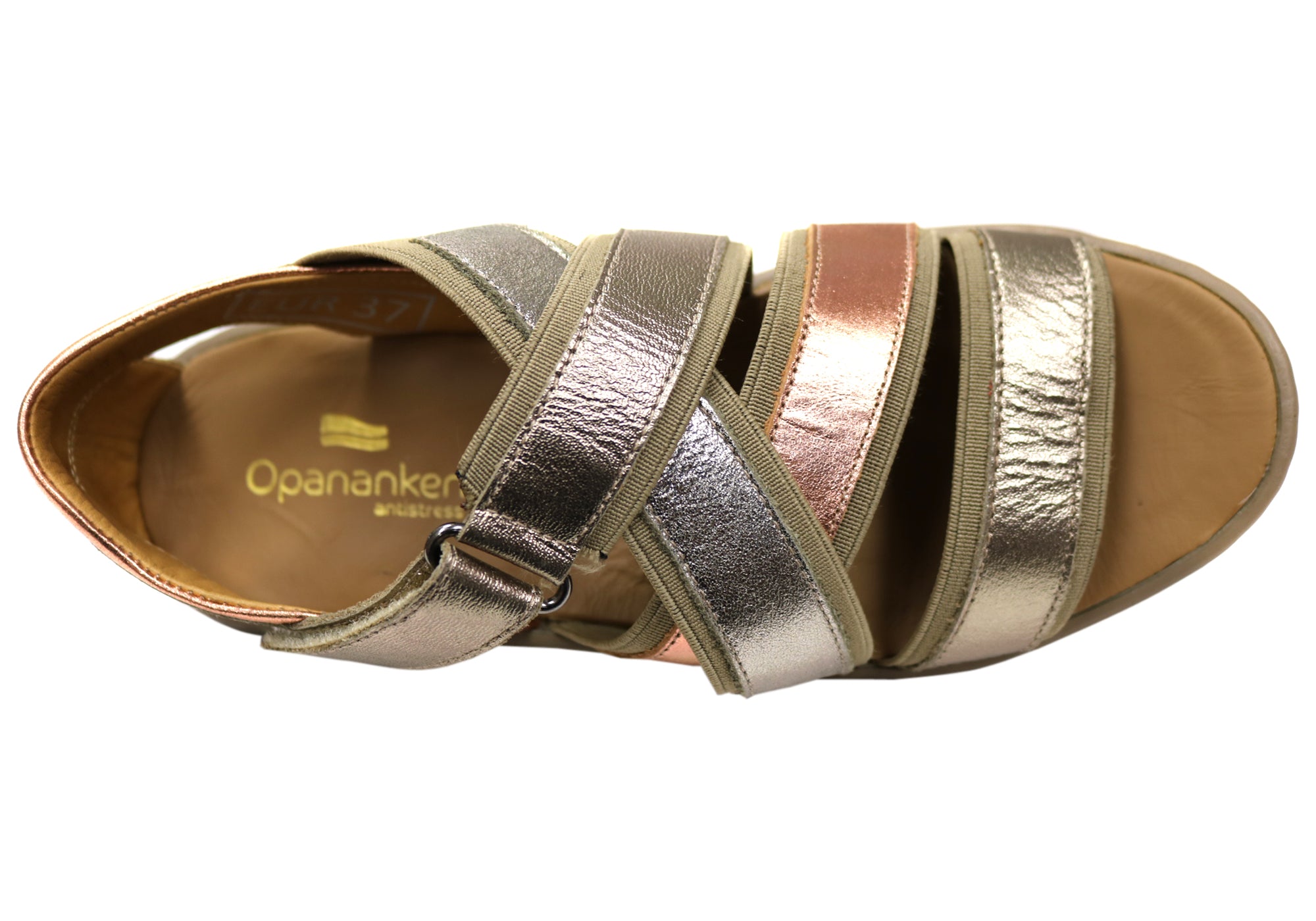 Opananken Roma Women's Comfortable Brazilian Leather Sandals - Stylish & Supportive Flip Flops for Beach, Pool, and Summer Outings