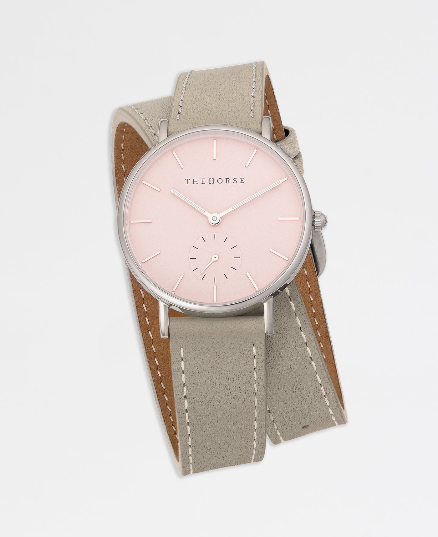 16mm Classic Grey Leather Bracelet with Silver Buckle - Stylish & Durable Watch Band for Men & Women - Perfect for Casual, Office & Formal Occasions