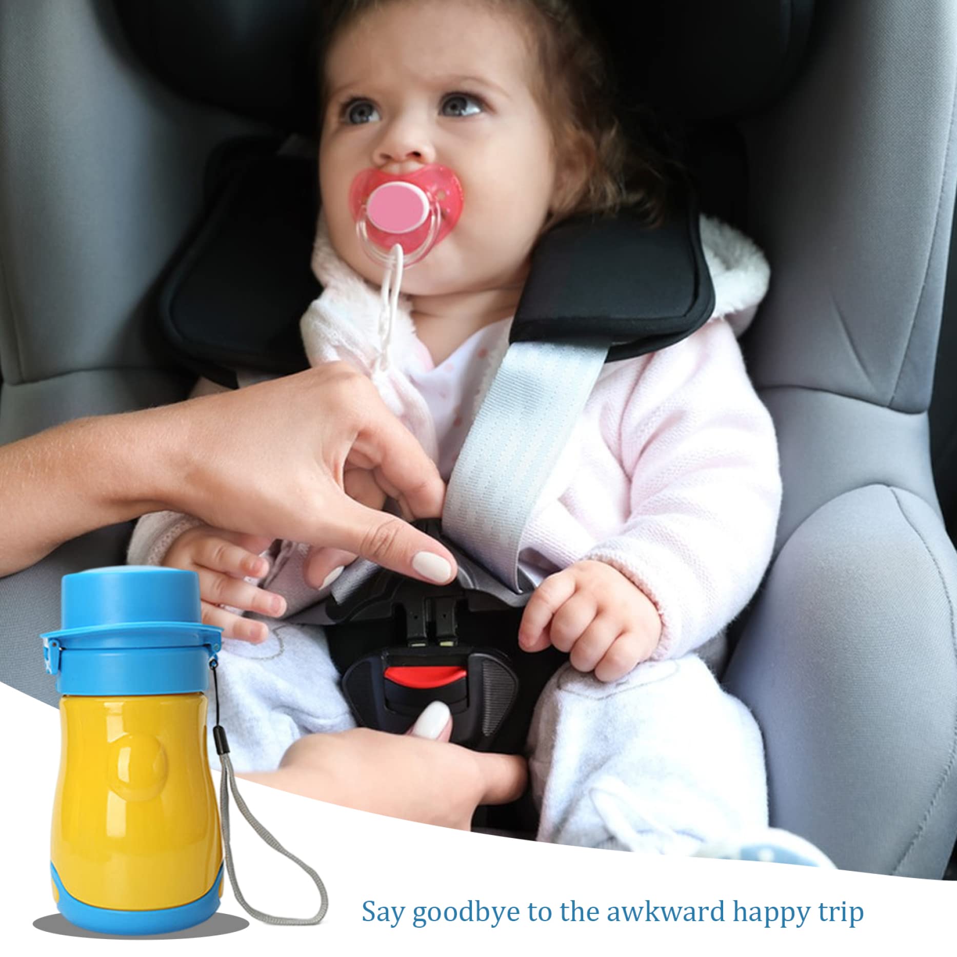 Portable Travel Potty for Toddlers - Kids Training Toilet & Urinal Cup for Boys & Girls - Emergency Camping Toilet for Outdoor, Travel & Home Use