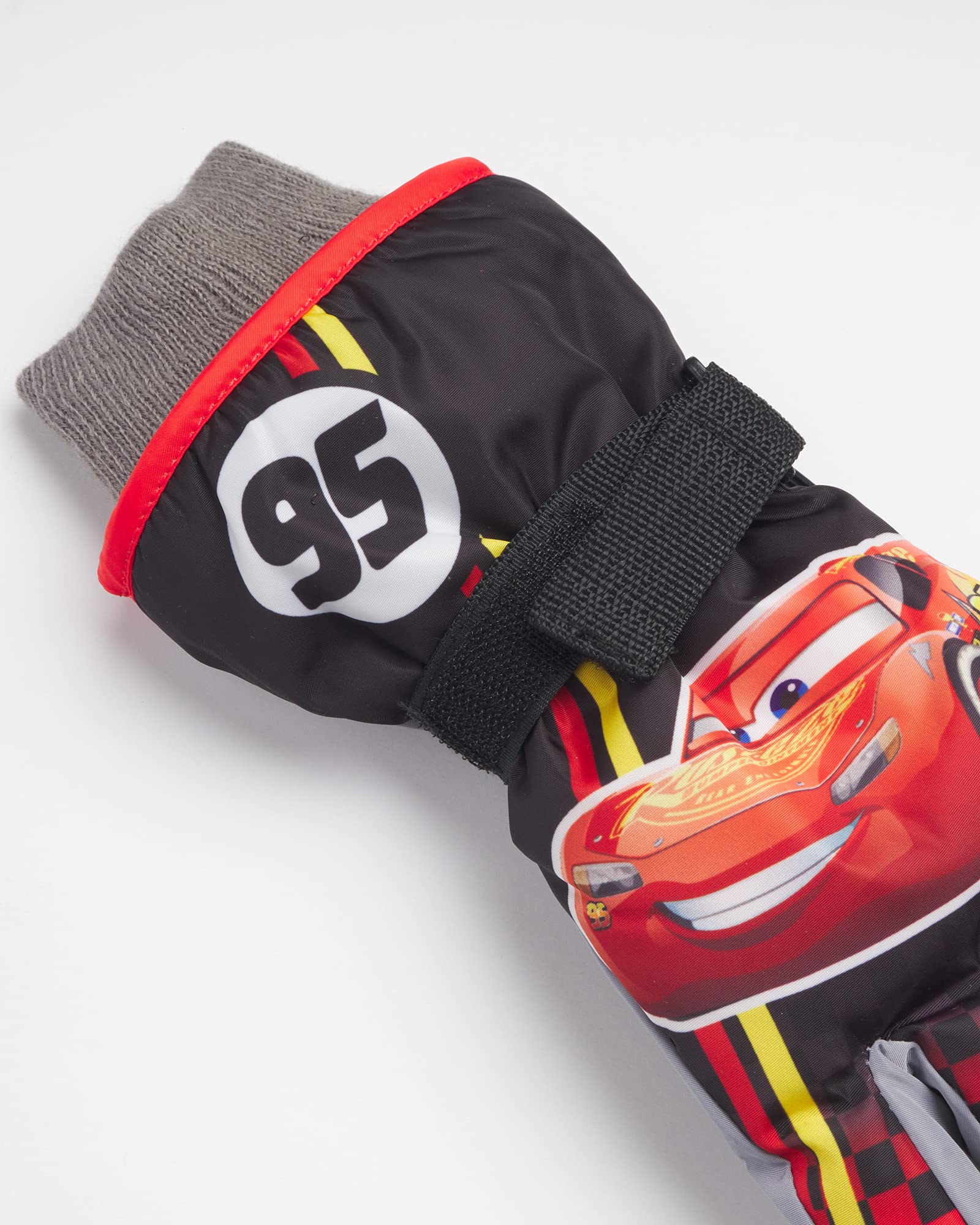 Disney Boys' Ski Gloves for Kids - Lightning McQueen & Mickey Mouse Winter Gloves or Mittens (Ages 2-7) - Warm Waterproof Snow Gloves for Skiing, Snowboarding & Outdoor Winter Activities