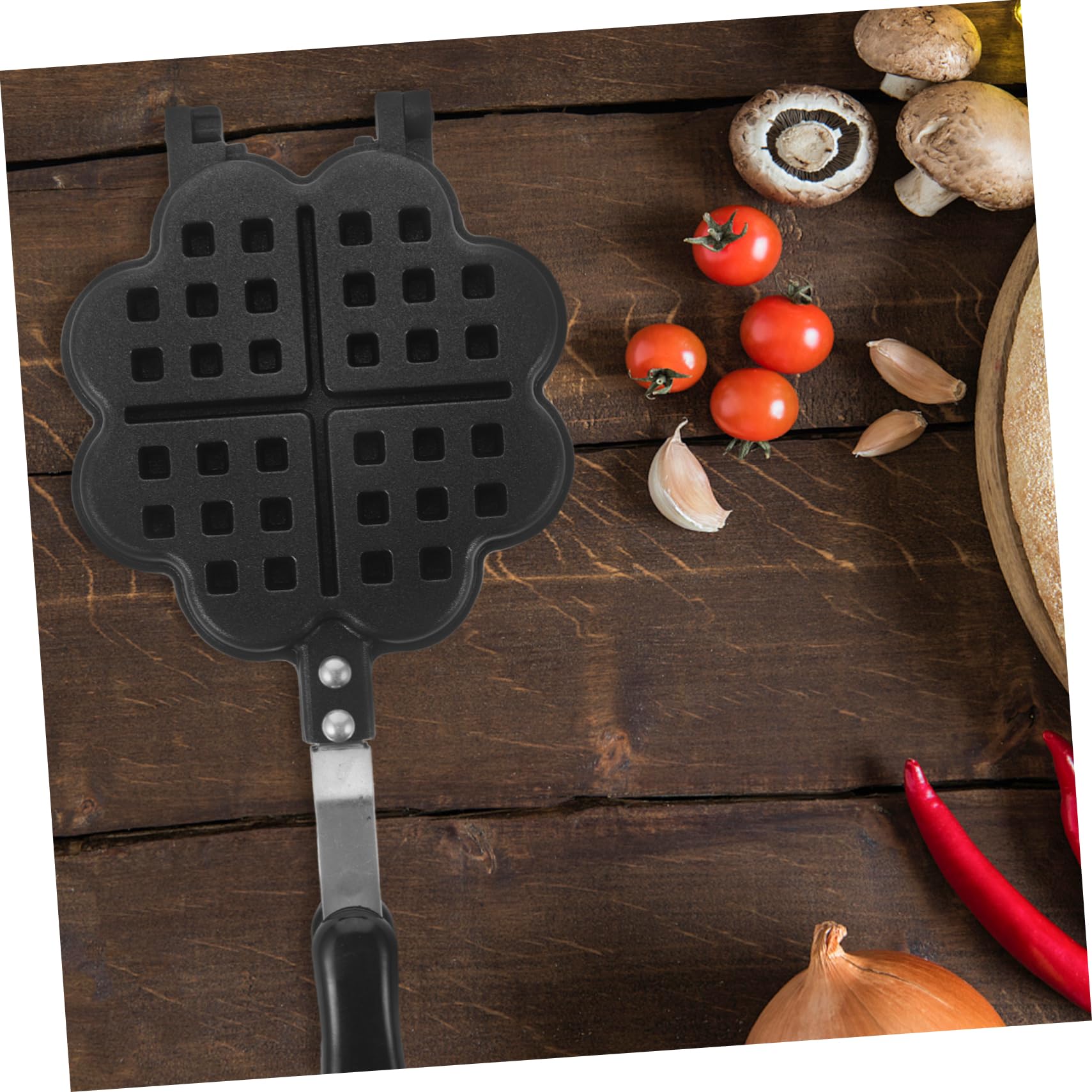 Non-Stick Hemoton Waffle Maker & Cake Mold - Creative DIY Baking Tool for Waffles, Pancakes & Desserts | Perfect for Breakfast, Brunch & Party Treats