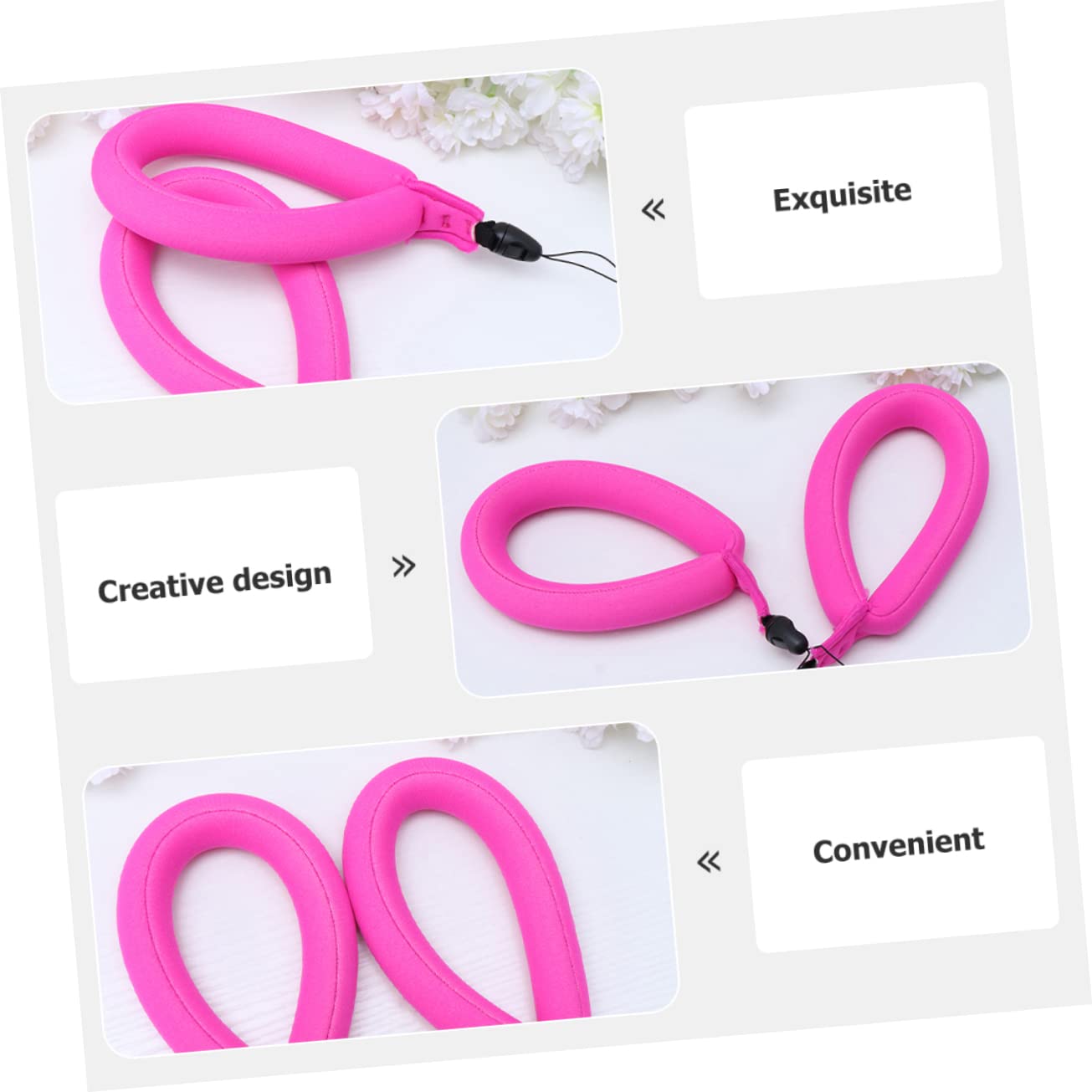 CIYODO Waterproof Neoprene Camera Wrist Strap - Reusable Floating Wristband for Cellphones & Small Cameras - Perfect for Kayaking, Snorkeling, and Outdoor Photography