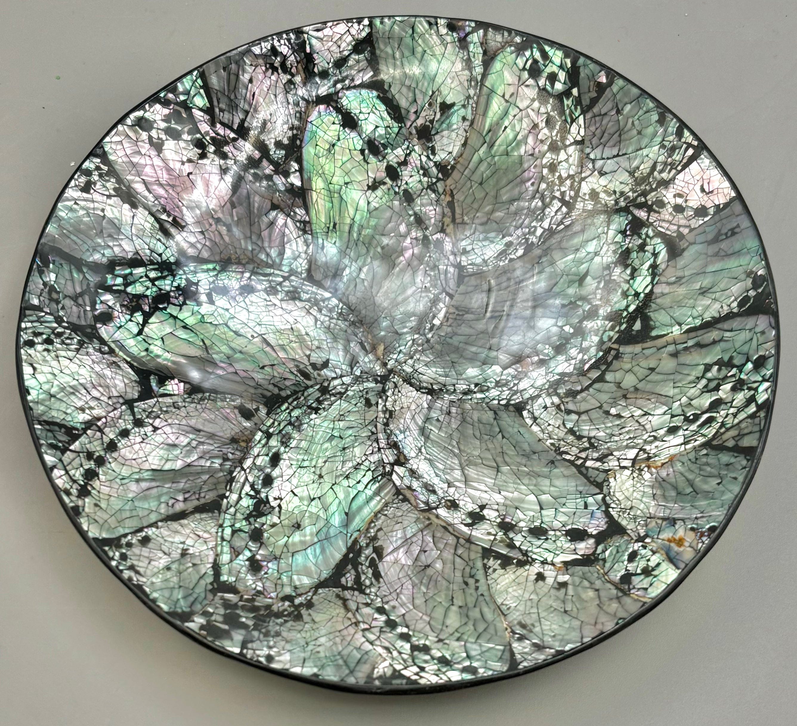 Premium Australian Abalone Shell Plate - Small Size | Eco-Friendly & Elegant Serving Dish for Seafood, Sushi, Appetizers & Home Decor