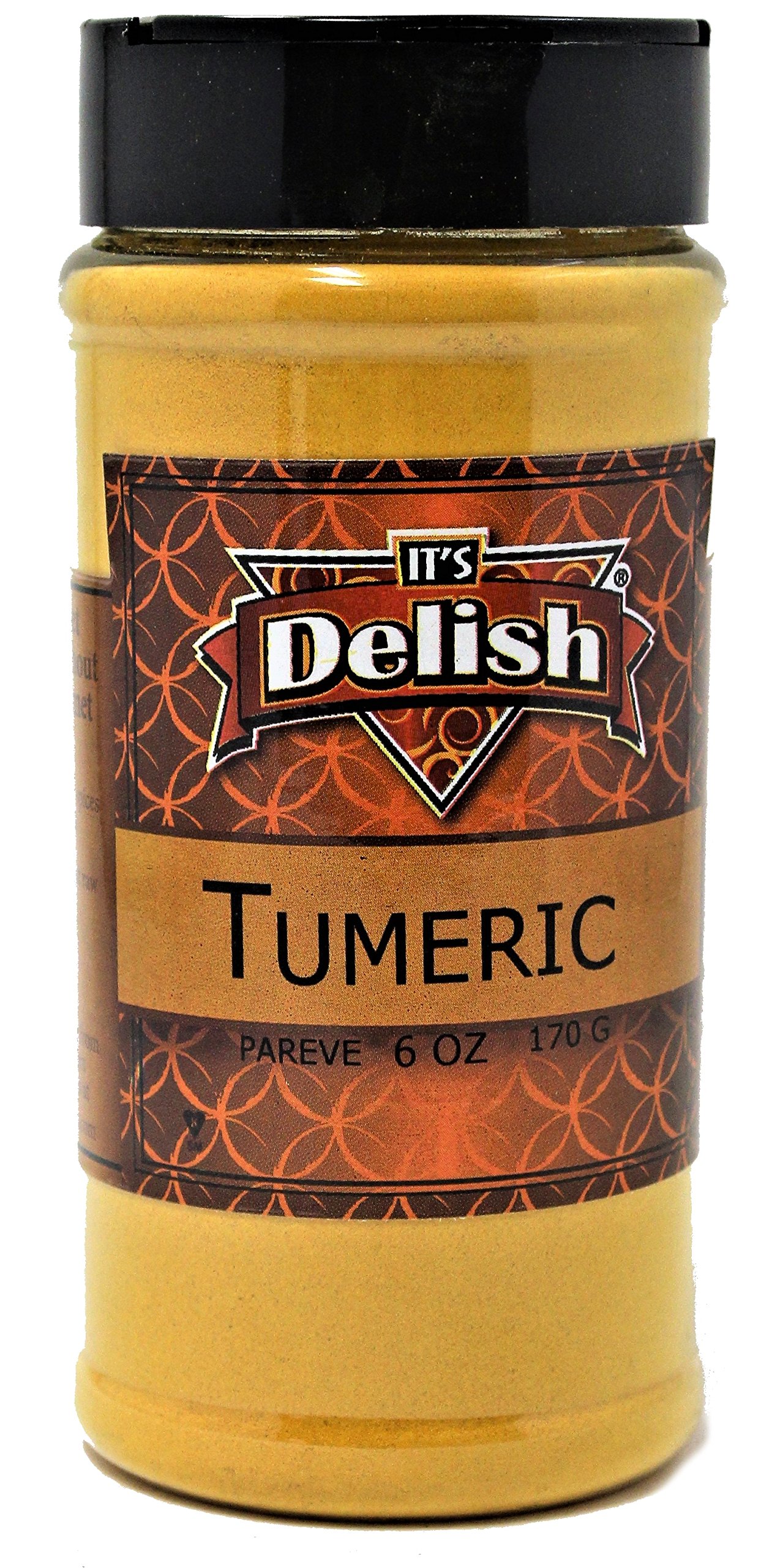 Premium Organic Turmeric Powder for Cooking & Health - 8oz Glass Jar by Its Delish | Perfect for Golden Milk, Curries, Smoothies & Natural Remedies