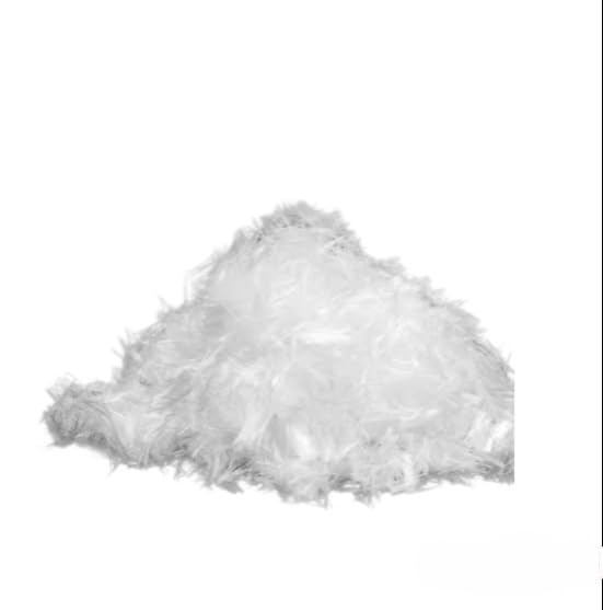 6mm Polypropylene Glass Fiber for Plastering, Concrete Construction & Industrial Fabrics - Reinforcement Fiber for Precast, Walls & Flooring Applications