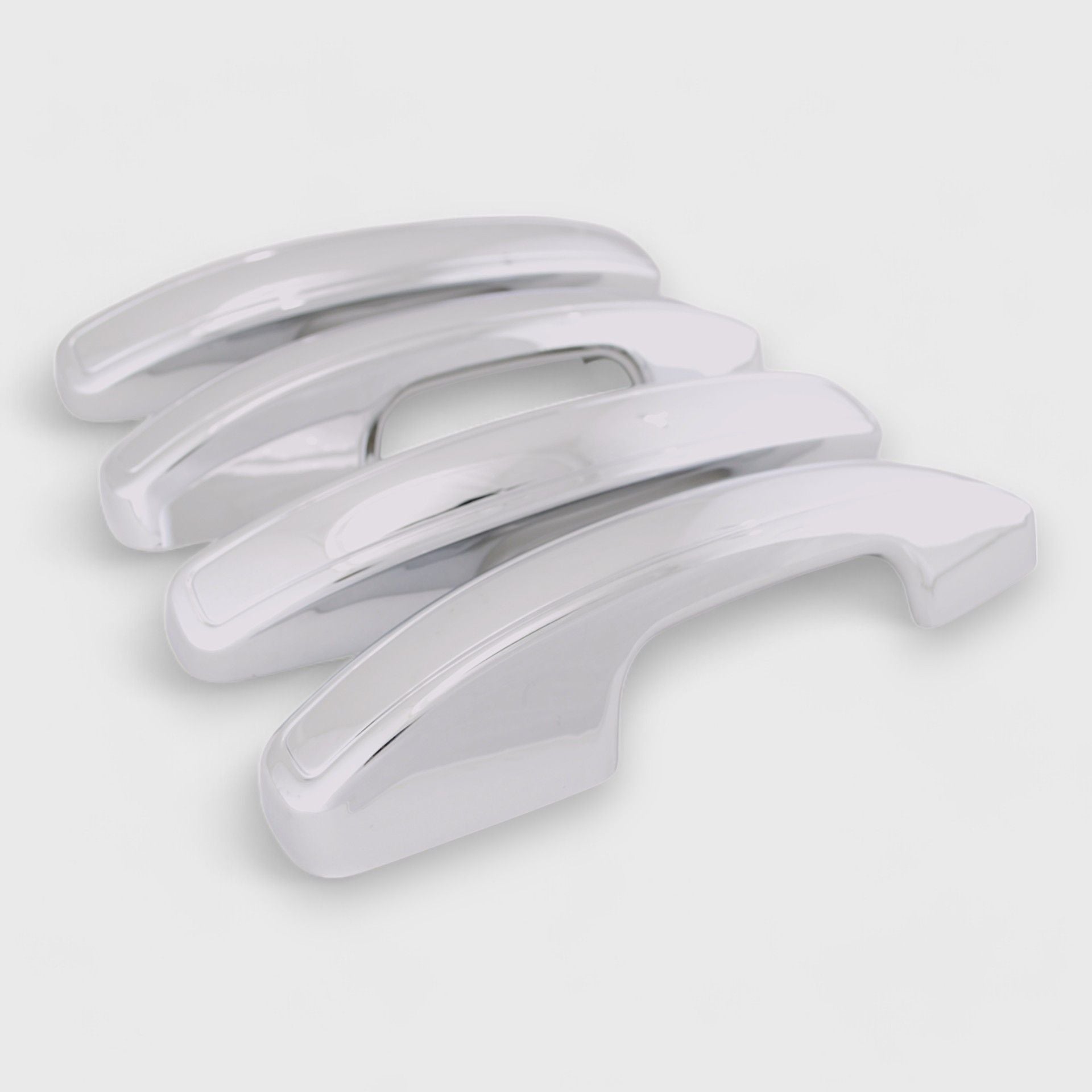 Keyless Entry Chrome Door Handle Cover with Smart Sensors - DH303 | Secure & Stylish Upgrade for Home & Office Doors