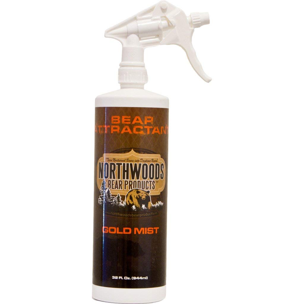 Bear Attractant Spray - Gold Mist Scent for Hunting & Wildlife Observation | Effective Bear Lure for Outdoor Adventures & Camping Safety